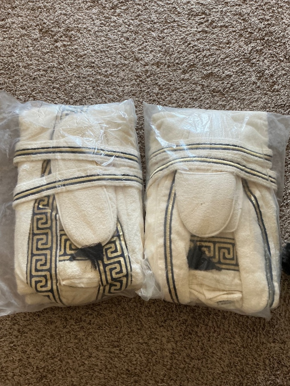100% Cotton Set of Bathrobes New without Tags